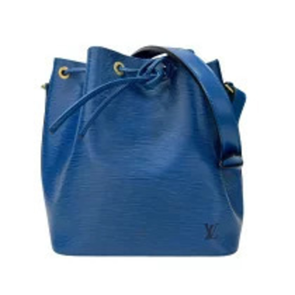 Louis Vuitton Toledo Blue Epi Leather Shoulder Bag
